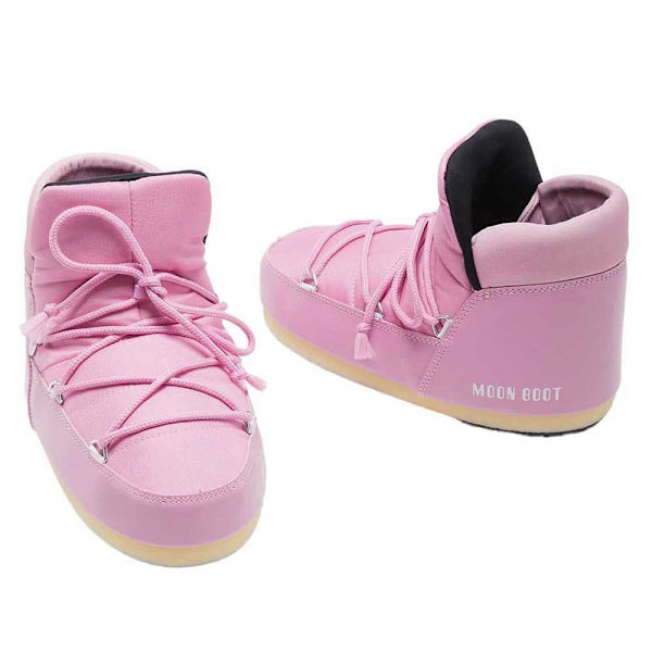 Moon Boot Icon Nylon Pumps Lumisaappaat Pinkki EU 35-36 Nainen