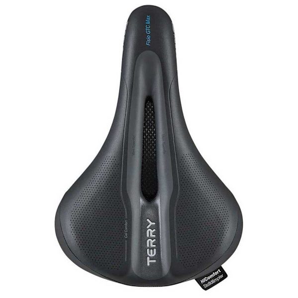 Terry Fisio Sadel Gtc Gel Max Sort 185 mm