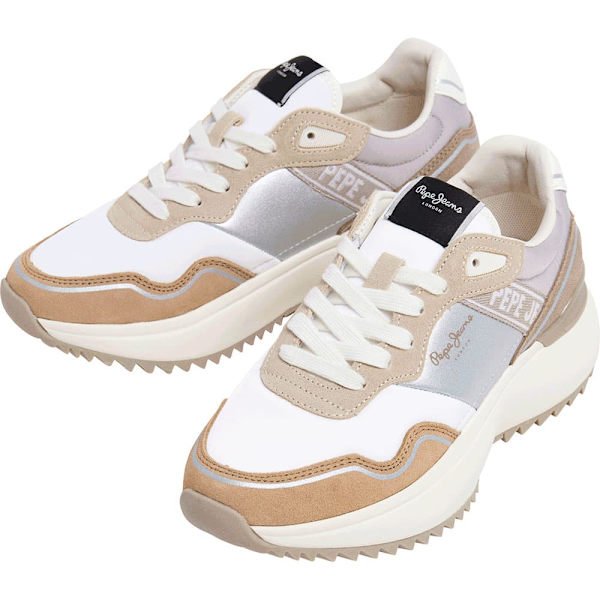Pepe Jeans Kimi Glam Skor Beige EU 41 Kvinna
