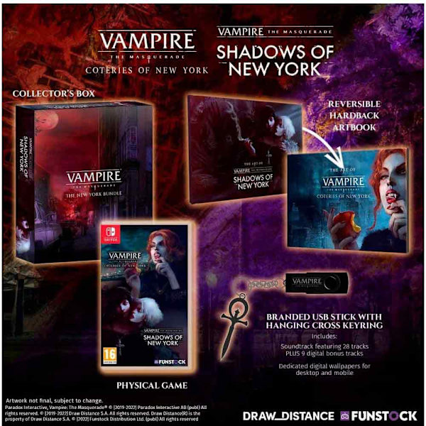 Nintendo Games Switch Vampire The Mascarade Coteries Of Ny + Shadows Of Ny Collection Edition