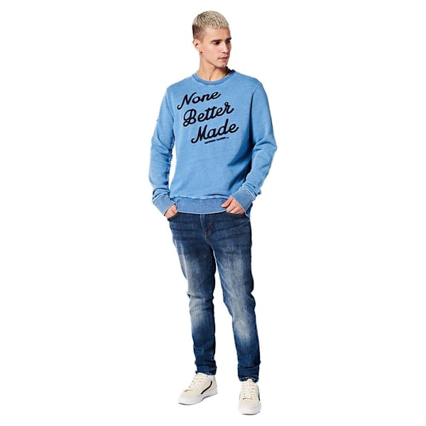 Superdry Sweatshirt Vintage Script Style Indg Blå XL Mand