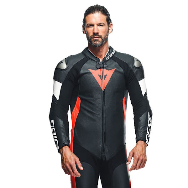 Dainese Läderdräkt Tosa Svart 58 Man