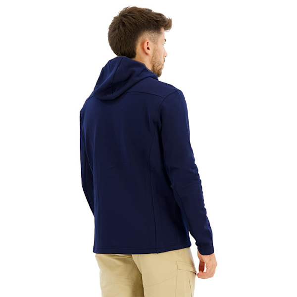 Gill Quest Fleece Med Halv Dragkedja Blå L Man