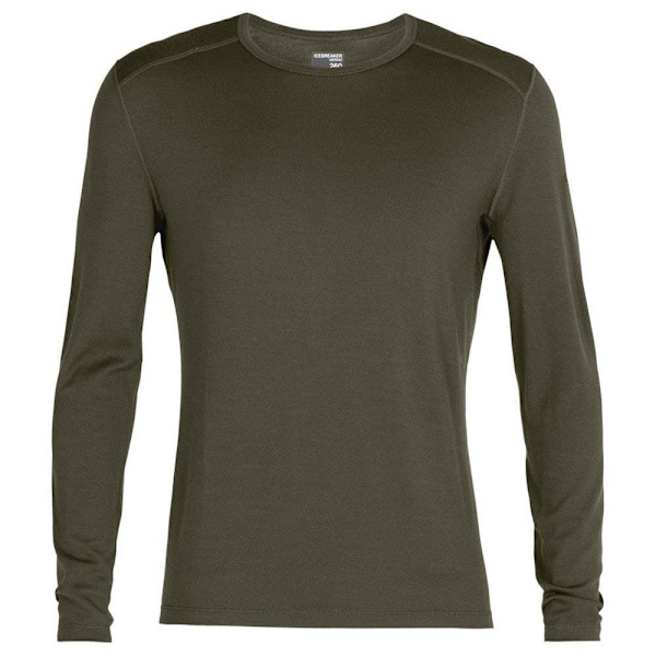 Icebreaker Langærmet T-shirt 260 Tech Merino Grøn L Mand