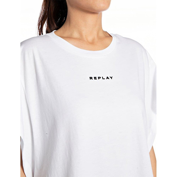 Replay Kortærmet T-shirt W3685.000.23120p Hvid S Kvinde