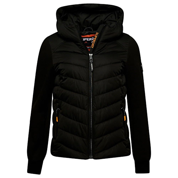 Superdry Polstret Jakke Storm Hybrid Sort 2XS Kvinde