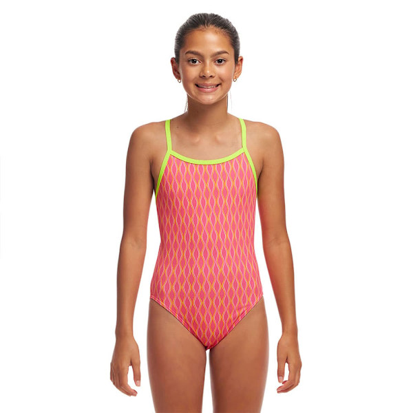 Funkita Single Strap Badetøj  12 Years Pige