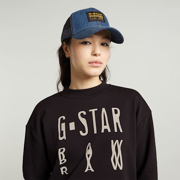 G-star Chroma Kjole Med Lange ærmer Sort XS Kvinde