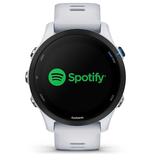 Garmin Rannekello Forerunner 255 Music Valkoinen
