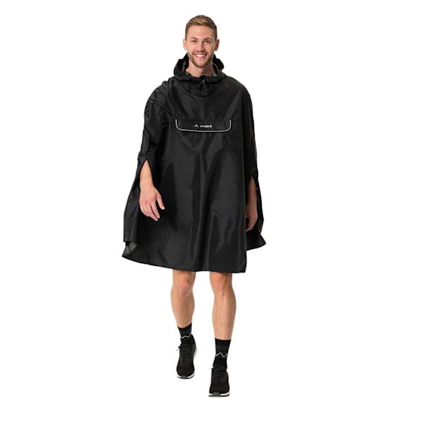 Vaude Bike Vandtæt Poncho Valdipino Sort L Mand