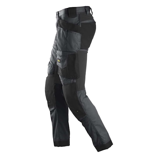 Snickers Workwear Allroundwork Holster Pockets Long Elastic Housut Harmaa 250