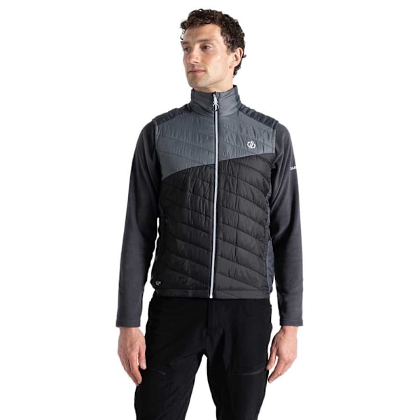 Dare2b Fleece Med Fuld Lynlås Touring Sort,Grå M Mand