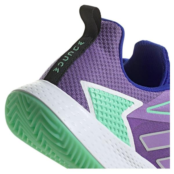 Adidas Alla Hovskor Defiant Speed Clay Lila EU 39 1/3 Kvinna