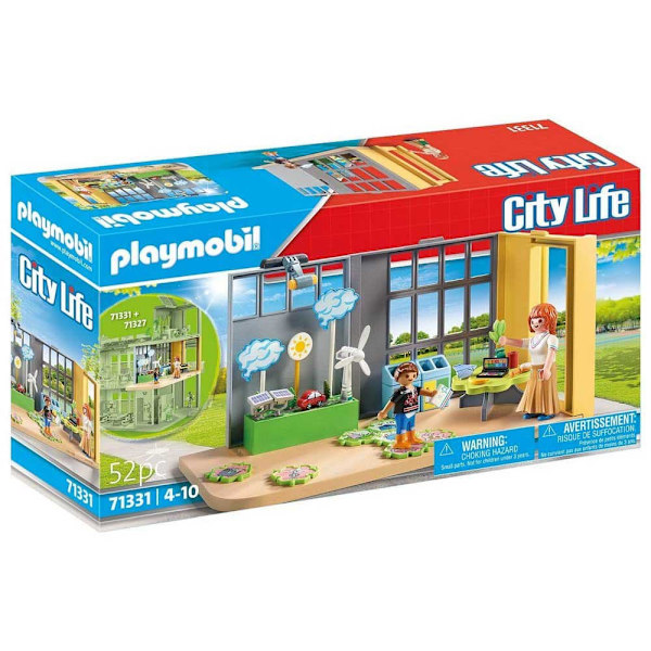 Playmobil Klimatologisk Klasseværelseskonstruktionsspil Transparent