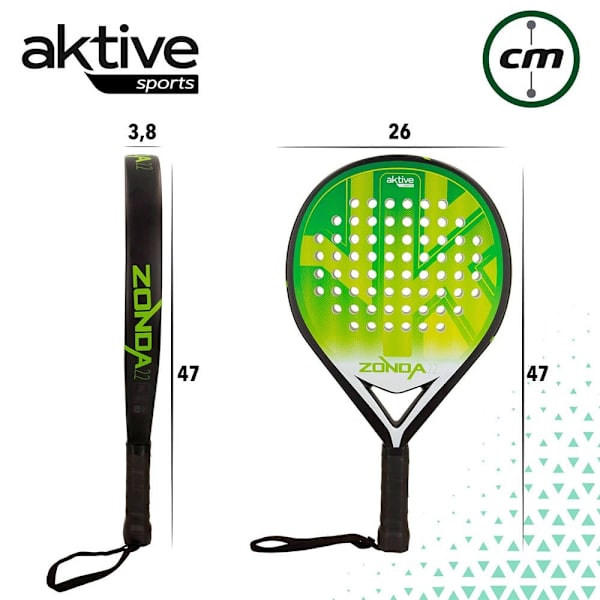Aktive Padel-maila Zonda 2.2 Vihreä