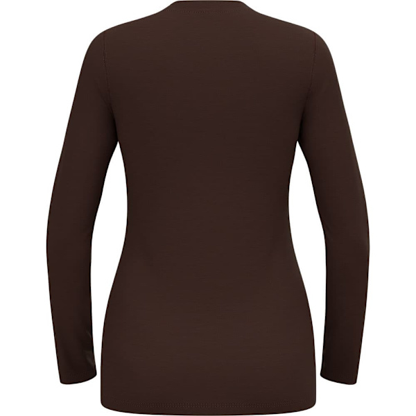 Odlo Merino 160 Langærmet Baselayer Brun XS Kvinde