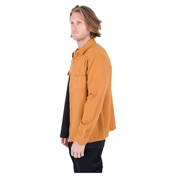 Hurley Lang ærmet Skjorte Santa Cruz Twill Orange M Mand