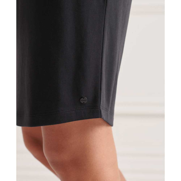Superdry Kort Kjole The Waist Mini Sort XS Kvinde