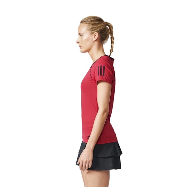 Adidas Kort Ärm T-shirt Club Rosa 2XS Kvinna