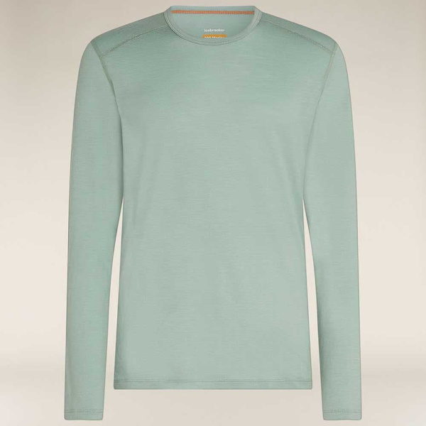 Icebreaker Merino 200 Oasis Langærmet Baselayer Grøn XL Mand