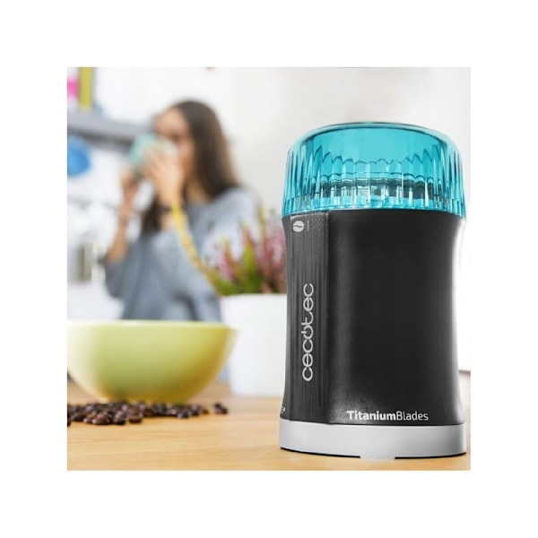 Cecotec 200 Mill Titanmill Elektrisk Kaffekvarn Blå One Size / EU Plug