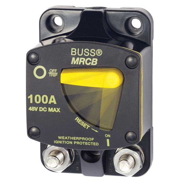 Blue Sea Systems Växla Thermal Circuit Breaker 100a Svart