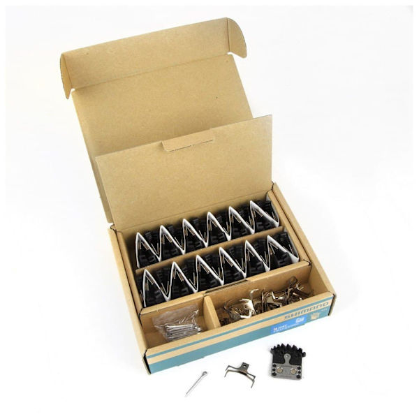 Shimano Bremseklodser Metalic M8000/m9001 Grå 25 Pairs