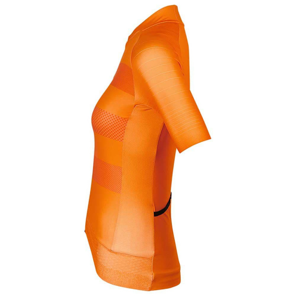 Bioracer Epic Korta ärmar Cykeltröja Orange L Kvinna
