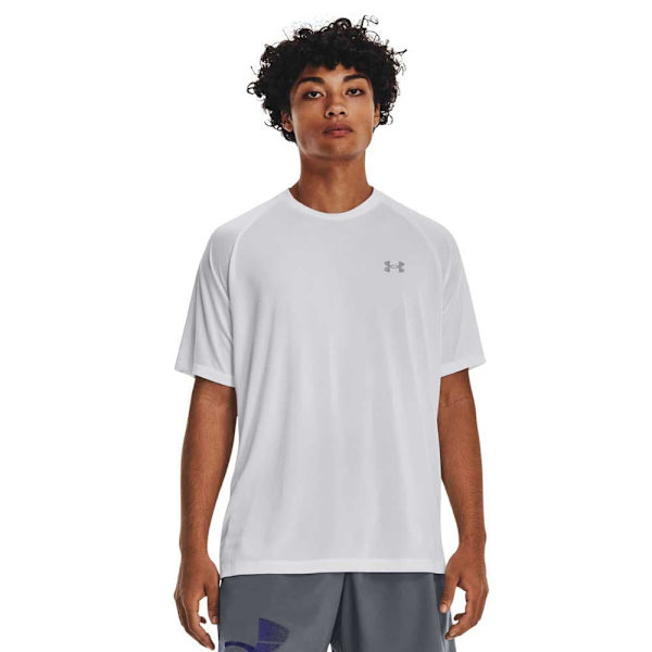 Under Armour Kortærmet T-shirt Tech Reflective Hvid S / Regular Mand