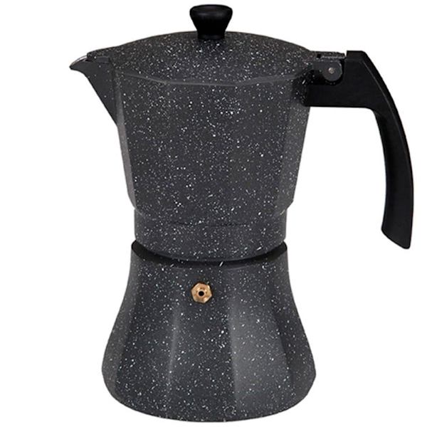 Edm Moka Kaffemaskine 76138 12 Kopper Sort
