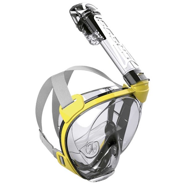 Cressi Snorkelmask Duke Gul,Flerfärgad S-M