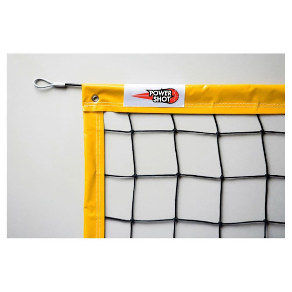 Powershot Beachvolleynet Gul,Sort 8.5 x 1 m