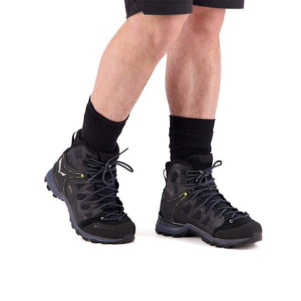 Salewa Bjergbestigningsstøvler Mtn Trainer Lite Mid Goretex Blå EU 43 Mand