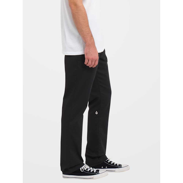 Volcom Frickin Slim Stretch Fit Byxor Svart 36 Man