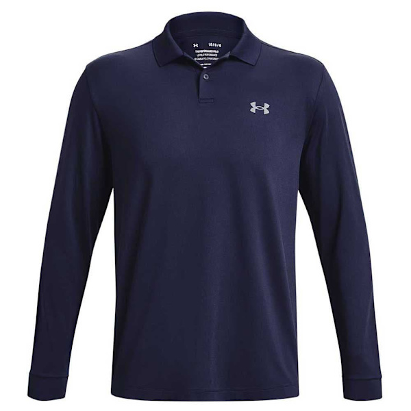 Under Armour Golf Långärmad Piké Performance 3.0 Blå M
