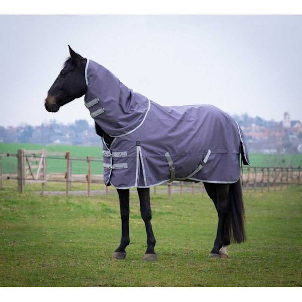 Equitheme Halsskydd Tyrex 1200 D Polyfil 150g Brun Pony