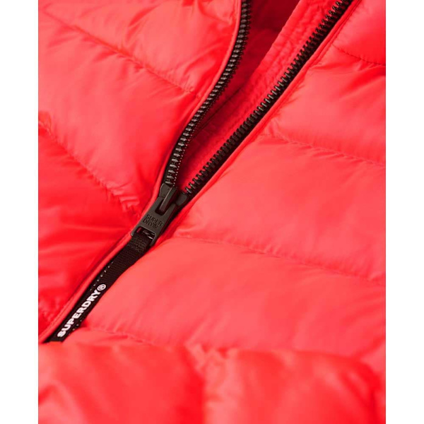 Superdry Fuji Quilt Padded Jakke Rosa XS Kvinde