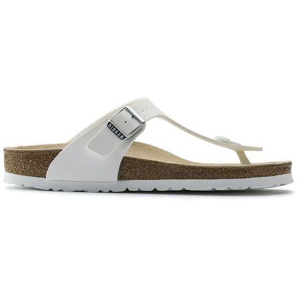 Birkenstock Giez Birko-flor Sandaler Vit EU 43 Kvinna