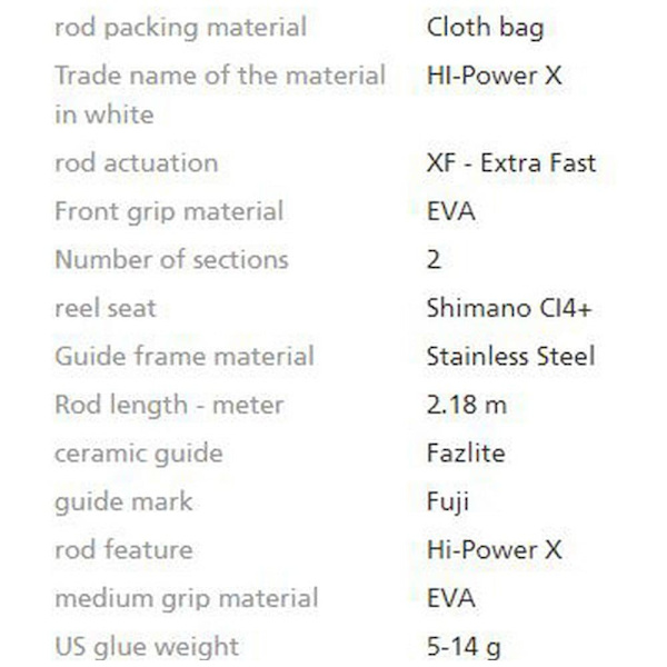 Shimano Fishing Curado Baitcasting-vapa Musta 2.13 m / 10-30 g