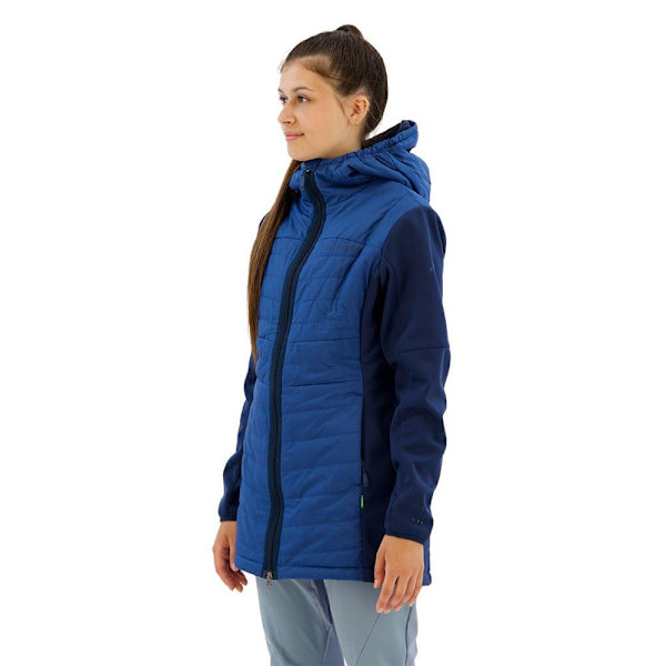 Vaude Skomer Hybrid Parka Hupullinen Fleecetakki Sininen 40 Nainen