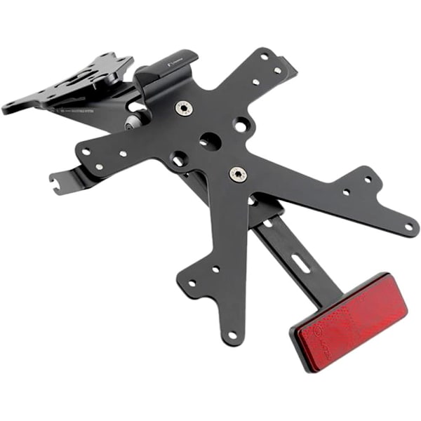 Rizoma Fox Pt214 Nummerpladeholder Sort
