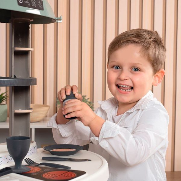 Smoby Keittiö Nova Hopeinen