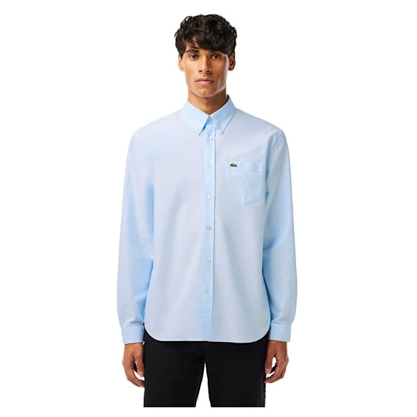 Lacoste Lang ærmet Skjorte Ch1911-00 Blå S Mand