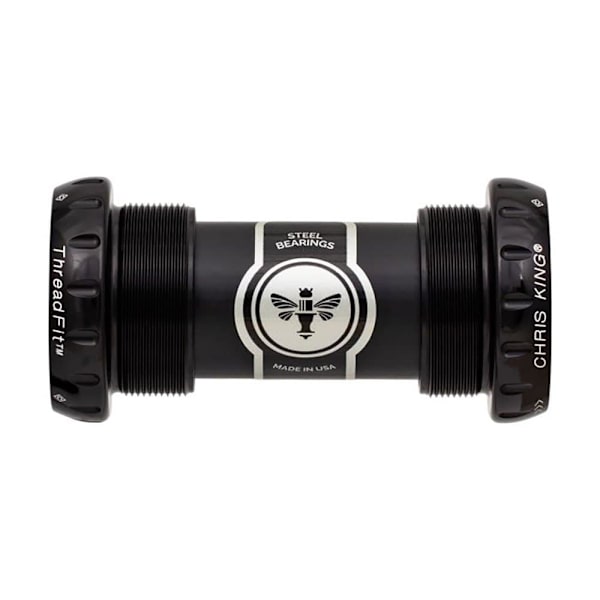 Chris King Bottenfäste Koppar Threadfit 24 Svart 68/73 mm