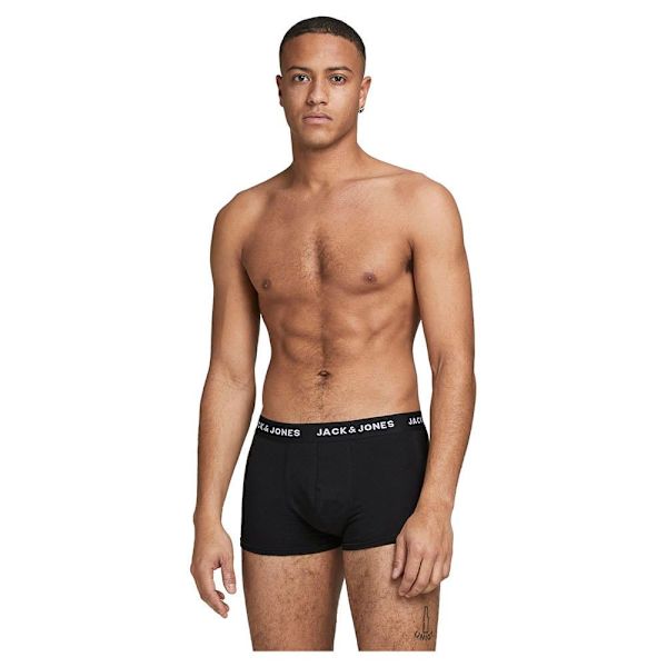 Jack & Jones Boxare Solid 10 Enheter Svart 2XL Man