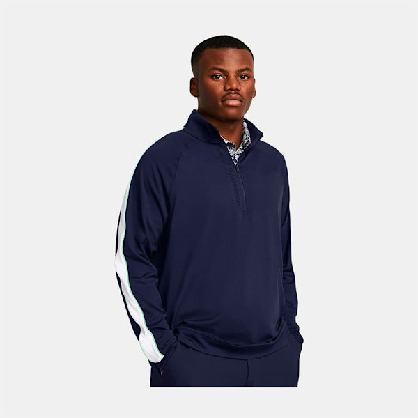 Under Armour Golf Half Zip Fleece Storm Midlayer  XL Nainen