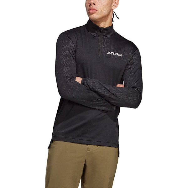 Adidas Pitkähihainen T-paita Mt Musta S Mies