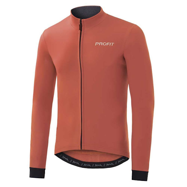 Spiuk Pitkähihainen Jersey Profit Cold&rain Punainen S Mies