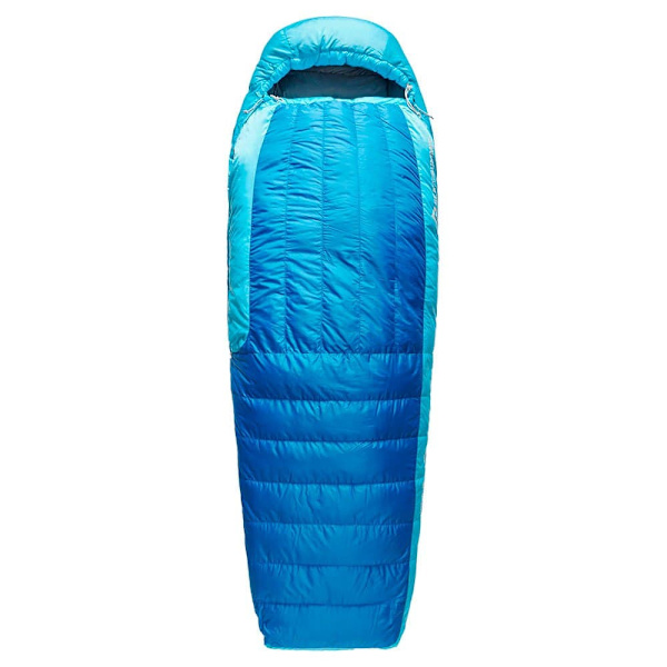 Sea To Summit Sovepose Trek-9°c Blå Regular / Left Zipper