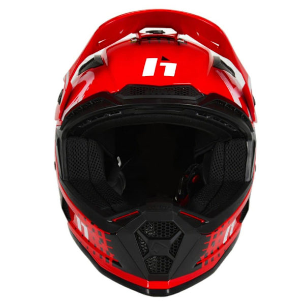 Hebo Motocross Kypärä Hmx-p01 Dots Punainen XL